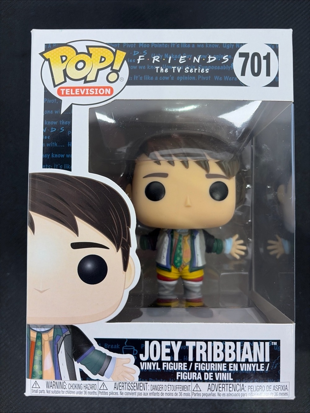 Funko Pop! Television Friends Joey Tribbiani #701 Vinyl Figure